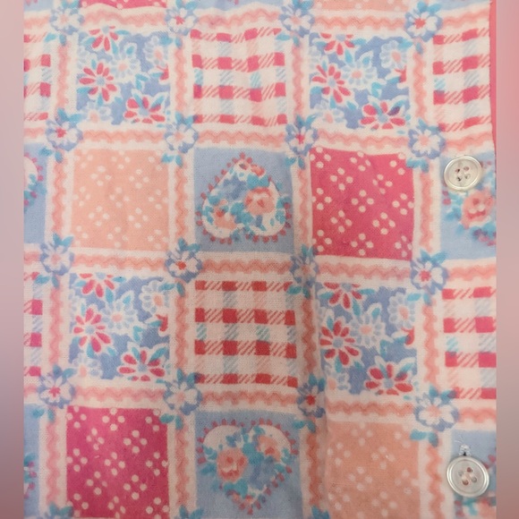 Women’s Vintage Pink Pajama Set - Picture 2 of 7